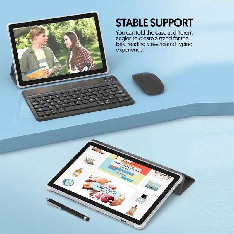 Android 15 Tablet 10.1” | 12GB RAM, 64GB Storage, Full Accessories Kit, 5G WiFi