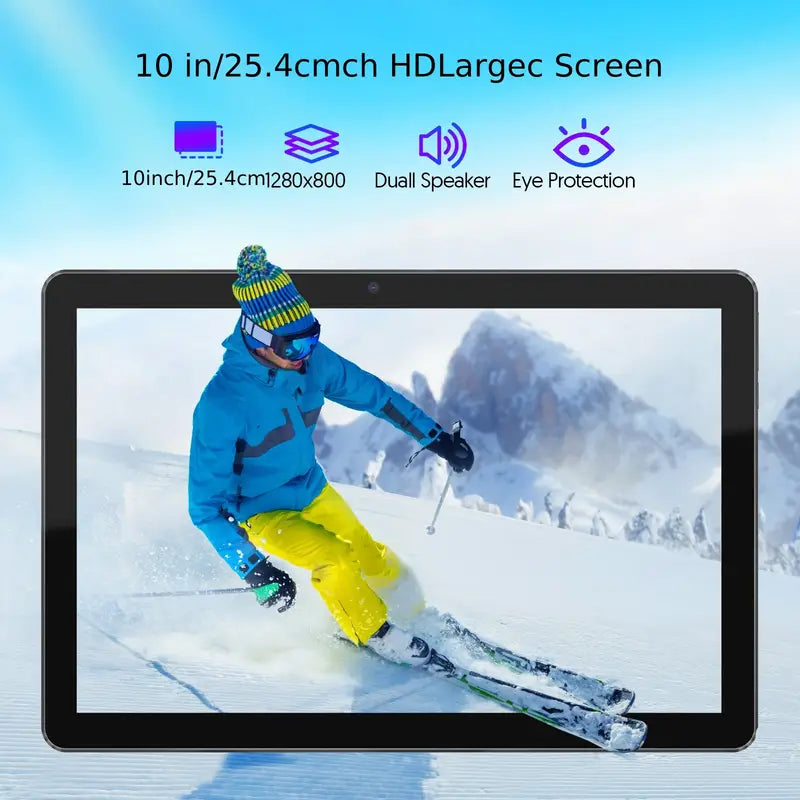 Android 15 Tablet 10.1” | 12GB RAM, 64GB Storage, Full Accessories Kit, 5G WiFi