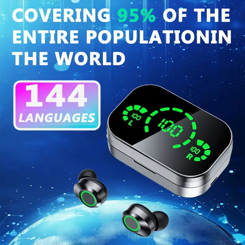 Smart Translation Earbuds YD03 – For Business Travel & Global Communication
